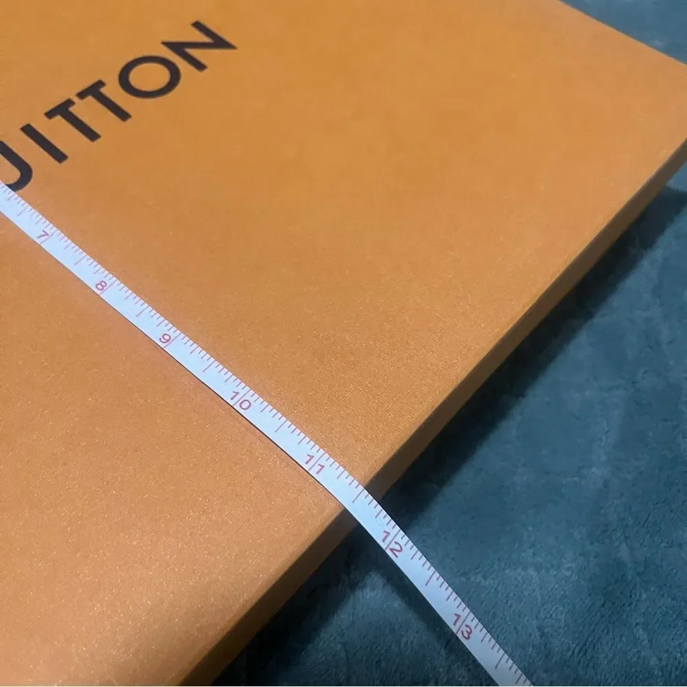 Louis Vuitton Large Magnetic Folding Gift Box‎ Orange 16x11.5x2 Storage Case